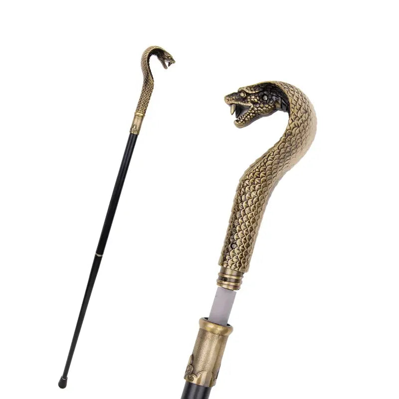 Canne Cobra Mystique avec Poignée Sculptée